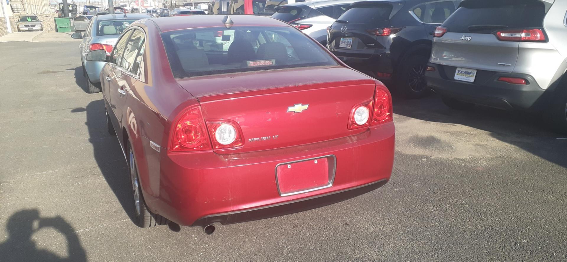 2012 Chevrolet Malibu 1LT (1G1ZC5E03CF) with an 2.4L L4 DOHC 16V engine, 6-Speed Automatic transmission, located at 2015 Cambell Street, Rapid City, SD, 57701, (605) 342-8326, 44.066433, -103.191772 - CARFAX AVAILABLE - Photo#3